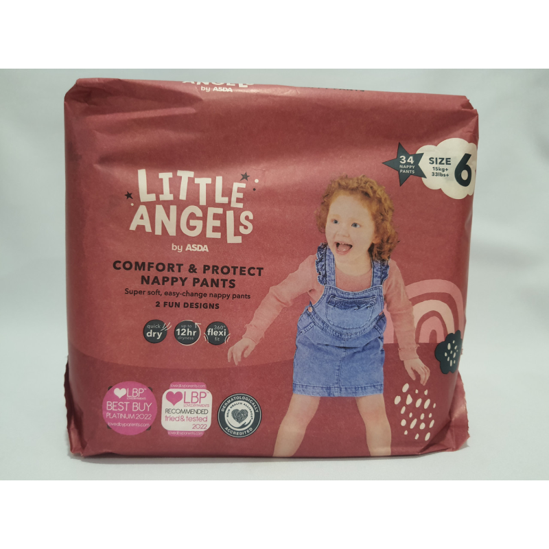 Підгузки-трусики Little Angels pants розмір 6 17+ кг. 34 шт. в уп. Підгузки-трусики Little Angels pants розмір 6 17+ кг. 34 шт. в уп.