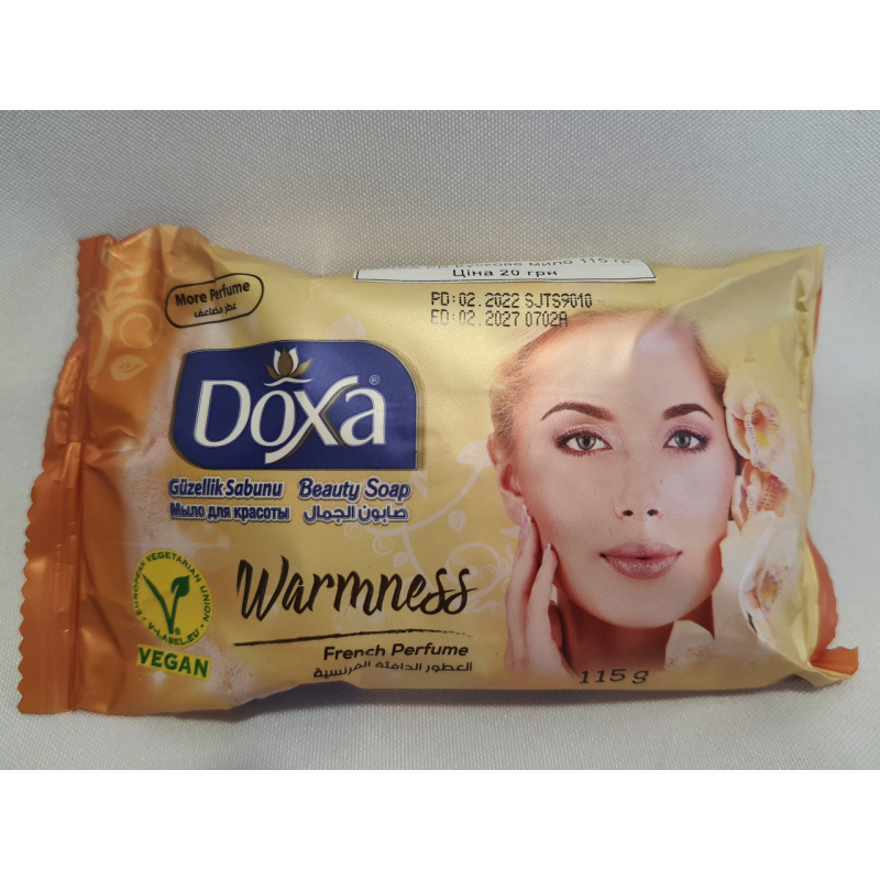 DOXA FP Кускове мило 115гр Ніжність DOXA FP Кускове мило 115гр Ніжність