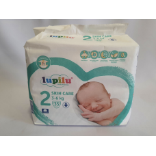 Підгузки Lupilu Skin Care Розмір 2 (3-6 кг) - 35 шт.