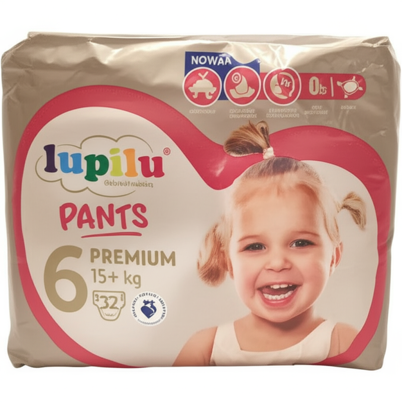 Підгузники-трусики Lupilu  6  (15+) 32 шт.