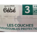 Підгузки Monoprix Bebe 3 розміру 4-9 кг 56 штук. Підгузки Monoprix Bebe 3 розміру 4-9 кг 56 штук.