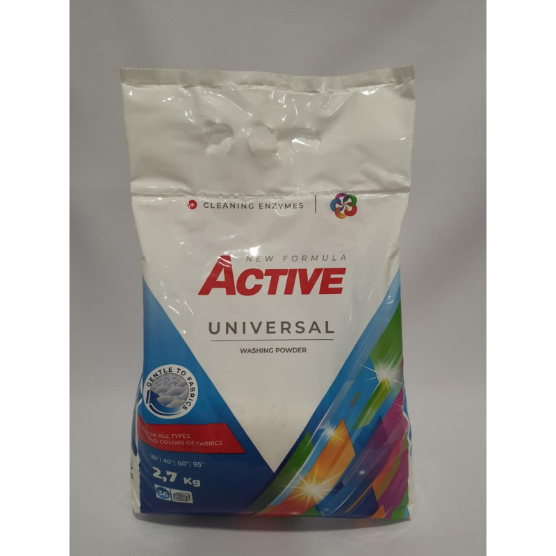 Стиральний порошок Active 2,7 кг Стиральний порошок Active 2,7 кг