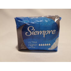 Гігієнічні прокладки Siempre 6 краплі 10 шт. в упаковці, Італія