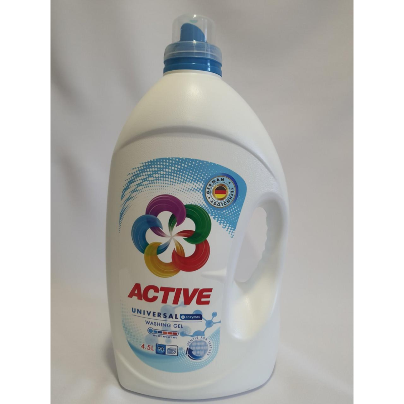 Гель-концентрат для прання Active universal  універсальний   4,5 л.