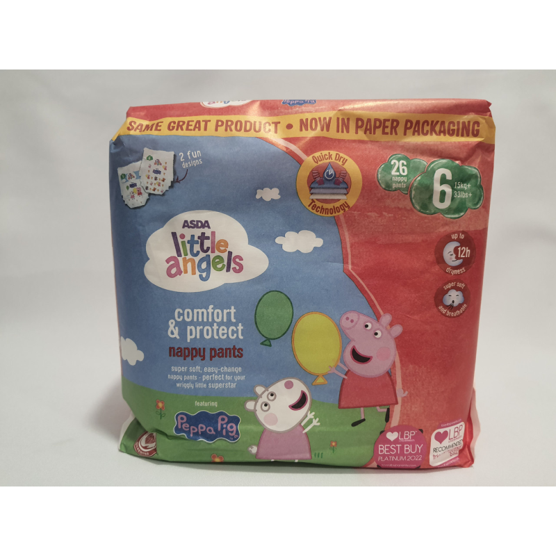Підгузки-трусики Little Angels 6 розмір 15+ кг 26 шт. Великобританія Підгузки-трусики Little Angels 6 розмір 15+ кг 26 шт. Великобританія